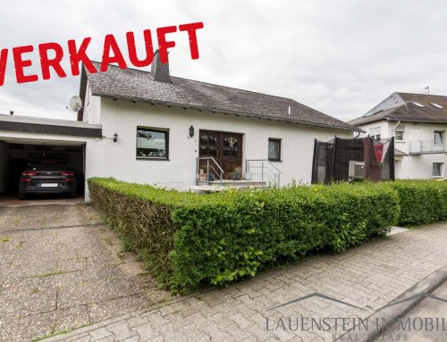 VERKAUFT – Einfamilienhaus mit Einliegerwohnung